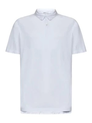 Zdjęcie produktu Białe koszulki Koszulka Polo i Polos z przodu na guziki James Perse