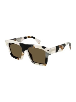 Zdjęcie produktu Białe okulary przeciwsłoneczne dla kobiet Gucci