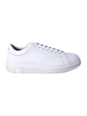 Zdjęcie produktu Białe skórzane buty sportowe Armani Exchange