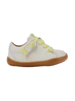 Zdjęcie produktu Białe Skórzane Sneakersy dla Dziewczynek Camper