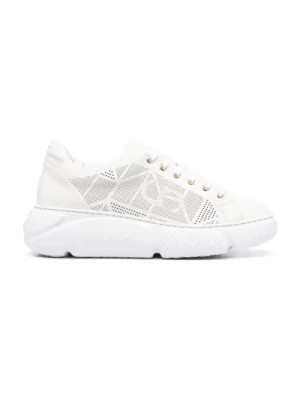 Zdjęcie produktu Białe Skórzane Sneakersy dla Kobiet Casadei