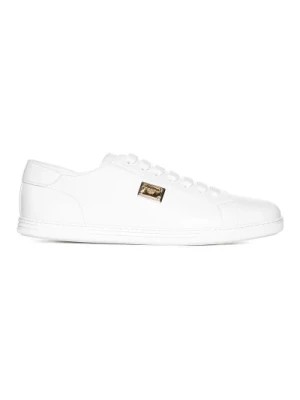 Zdjęcie produktu Białe Sneakers Saint Tropez Dolce & Gabbana