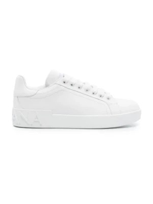 Zdjęcie produktu Białe Sneakersy dla Kobiet Dolce & Gabbana