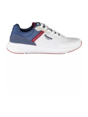 Zdjęcie produktu Białe Sneakersy dla Mężczyzn z Kontrastującymi Szczegółami Carrera