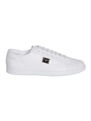 Zdjęcie produktu Białe Sneakersy dla Modnych Mężczyzn Dolce & Gabbana