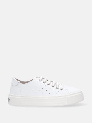 Zdjęcie produktu BIAŁE SNEAKERSY Z GŁADKIEJ SKÓRY SS24-22 WHITE Venezia