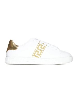 Zdjęcie produktu Białe Sneakersy z Szczegółami Sygnatury Versace