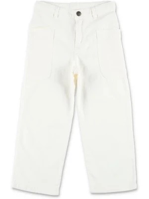 Zdjęcie produktu Białe Spodnie Looping dla Dziewczynek Bonpoint
