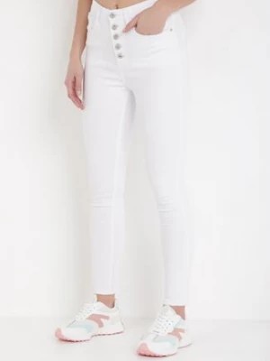 Zdjęcie produktu Białe Spodnie Skinny Kyllienne