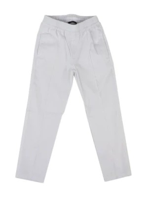 Zdjęcie produktu Białe Spodnie z Elastycznym Pasem Daniele Alessandrini