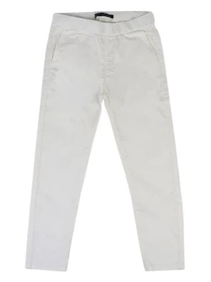 Zdjęcie produktu Białe Spodnie z Elastycznym Pasem Daniele Alessandrini
