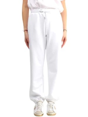 Zdjęcie produktu Białe Spodnie z Elastycznym Pasem Max Mara