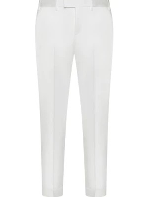 Zdjęcie produktu Białe spodnie z fałdą PT Torino