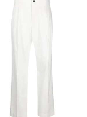 Zdjęcie produktu Białe Spodnie z Modalu Briglia