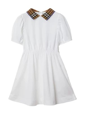 Zdjęcie produktu Białe Sukienka Dziecięce Burberry