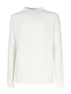 Zdjęcie produktu Białe Swetry z 98% Bawełny Calvin Klein