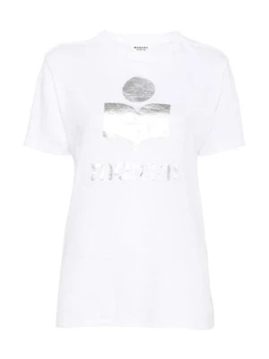 Zdjęcie produktu Białe T-shirty i Pola dla Kobiet Isabel Marant Étoile
