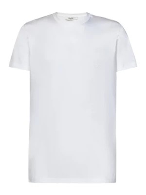 Zdjęcie produktu Białe T-shirty i Pola z Haftem Logo Golden Craft