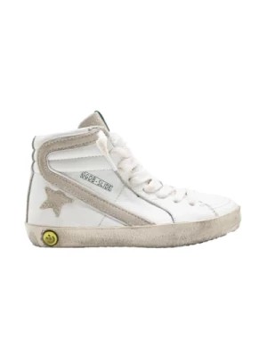 Zdjęcie produktu Białe Zielone Slide Sneakers Golden Goose