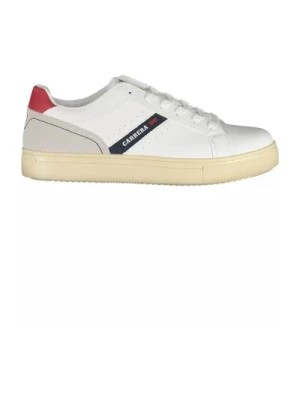 Zdjęcie produktu Biały Sneaker z Kontrastowym Logo i Sznurowadłami Carrera