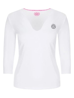 Zdjęcie produktu BIDI BADU Koszulka sportowa "Ariana" w kolorze białym rozmiar: M