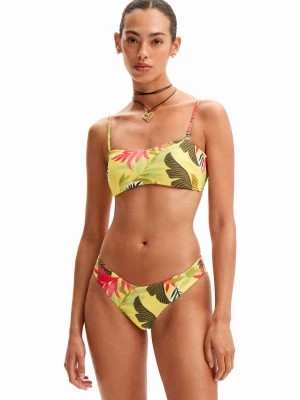 Zdjęcie produktu Bikini bandeau w tropikalny deseń Desigual