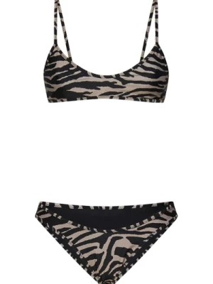 Zdjęcie produktu Bikini Bralette w Paski Zebra The Attico