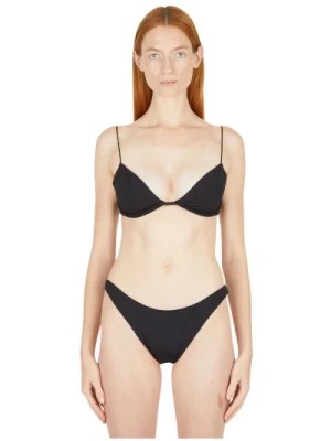 Zdjęcie produktu Bikini Top z Cienkimi Ramiączkami Migdałowy Ziah
