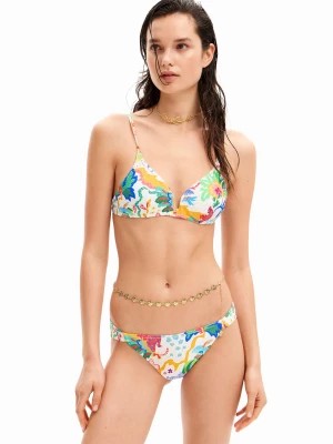 Zdjęcie produktu Bikini trójkątne z motywem dżungli Desigual