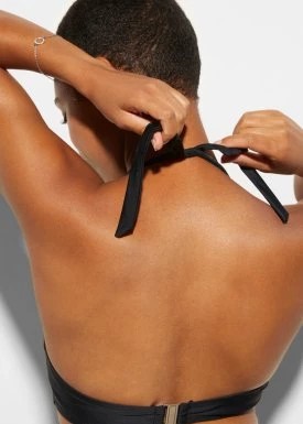 Zdjęcie produktu Bikini z ramiączkami wiązanymi na szyi (2 części) bonprix