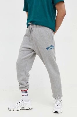 Zdjęcie produktu Billabong spodnie dresowe kolor szary z nadrukiem