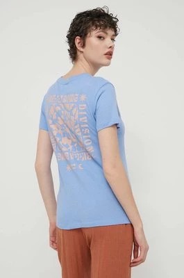 Zdjęcie produktu Billabong t-shirt bawełniany Adventure Division damski kolor niebieski ABJZT01214