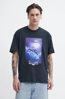 Zdjęcie produktu Billabong t-shirt bawełniany męski kolor czarny z nadrukiem ABYZT02283