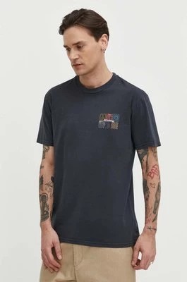 Zdjęcie produktu Billabong t-shirt bawełniany męski kolor szary z nadrukiem ABYZT02278