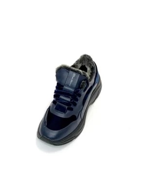Zdjęcie produktu Bimateriałowe Sneakersy dla Kobiet Santoni