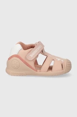 Zdjęcie produktu Biomecanics sandały skórzane dziecięce kolor różowy