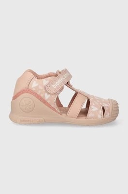 Zdjęcie produktu Biomecanics sandały skórzane dziecięce kolor różowy