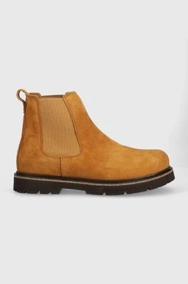 Zdjęcie produktu Birkenstock buty zamszowe Highwood męskie kolor brązowy 1025745