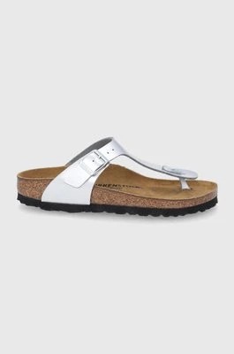 Zdjęcie produktu Birkenstock Japonki dziecięce kolor srebrny