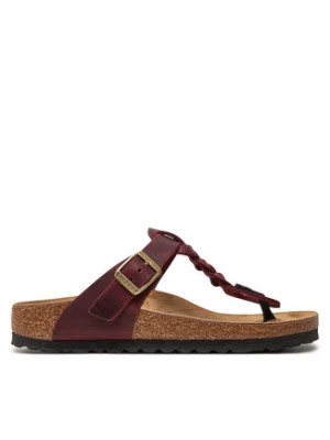 Zdjęcie produktu Birkenstock Japonki Gizeh Braided Leoi 1027930 Bordowy