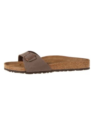 Zdjęcie produktu Birkenstock Klapki "Madrid" w kolorze szarobrązowym rozmiar: 43