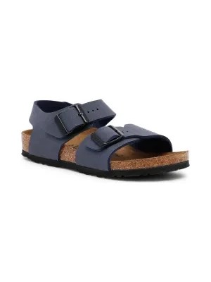 Zdjęcie produktu Birkenstock Sandały New York Kids BFBC Navy | z dodatkiem skóry