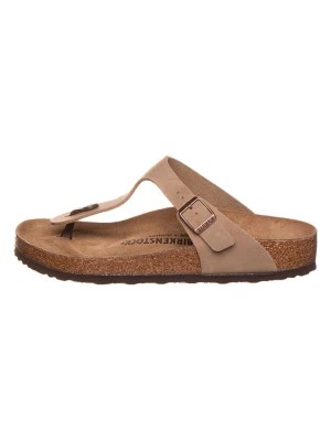 Zdjęcie produktu Birkenstock Japonki "Gizeh" w kolorze beżowym rozmiar: 37