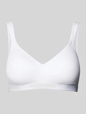 Zdjęcie produktu Biustonosz typu bralette z paskiem z logo model ‘MONOTYPE’ Tommy Hilfiger