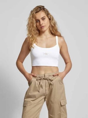 Zdjęcie produktu Biustonosz typu bralette z prążkowaniem Calvin Klein Jeans
