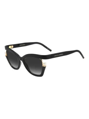 Zdjęcie produktu Black/Dark Grey Shaded Sunglasses Carolina Herrera