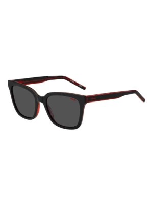 Zdjęcie produktu Black Red/Grey Sunglasses Hugo Boss