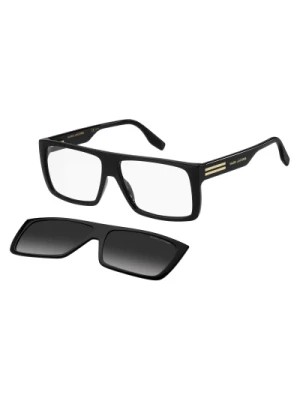 Zdjęcie produktu Black Sunglasses with Clip-On Marc Jacobs