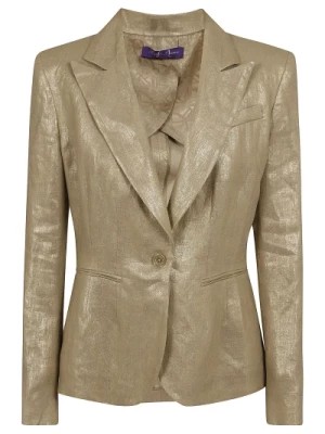 Zdjęcie produktu Blazery w Kolorze Jasnego Złota dla Kobiet Ralph Lauren
