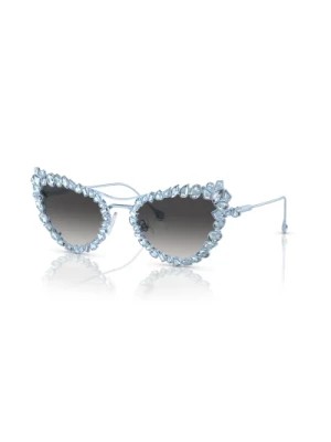 Zdjęcie produktu Blue/Grey Shaded Sunglasses SK 7016 Swarovski